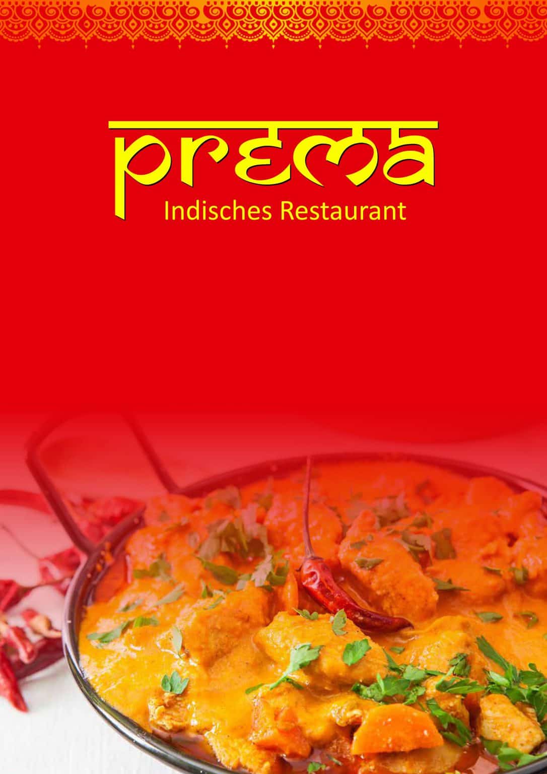 Chicken Sabji - Prema Indisches Restaurant